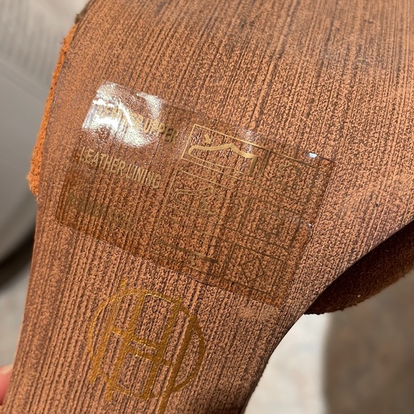 House of Harlow suede sandals (sz 7.5) - Picture 6 of 12